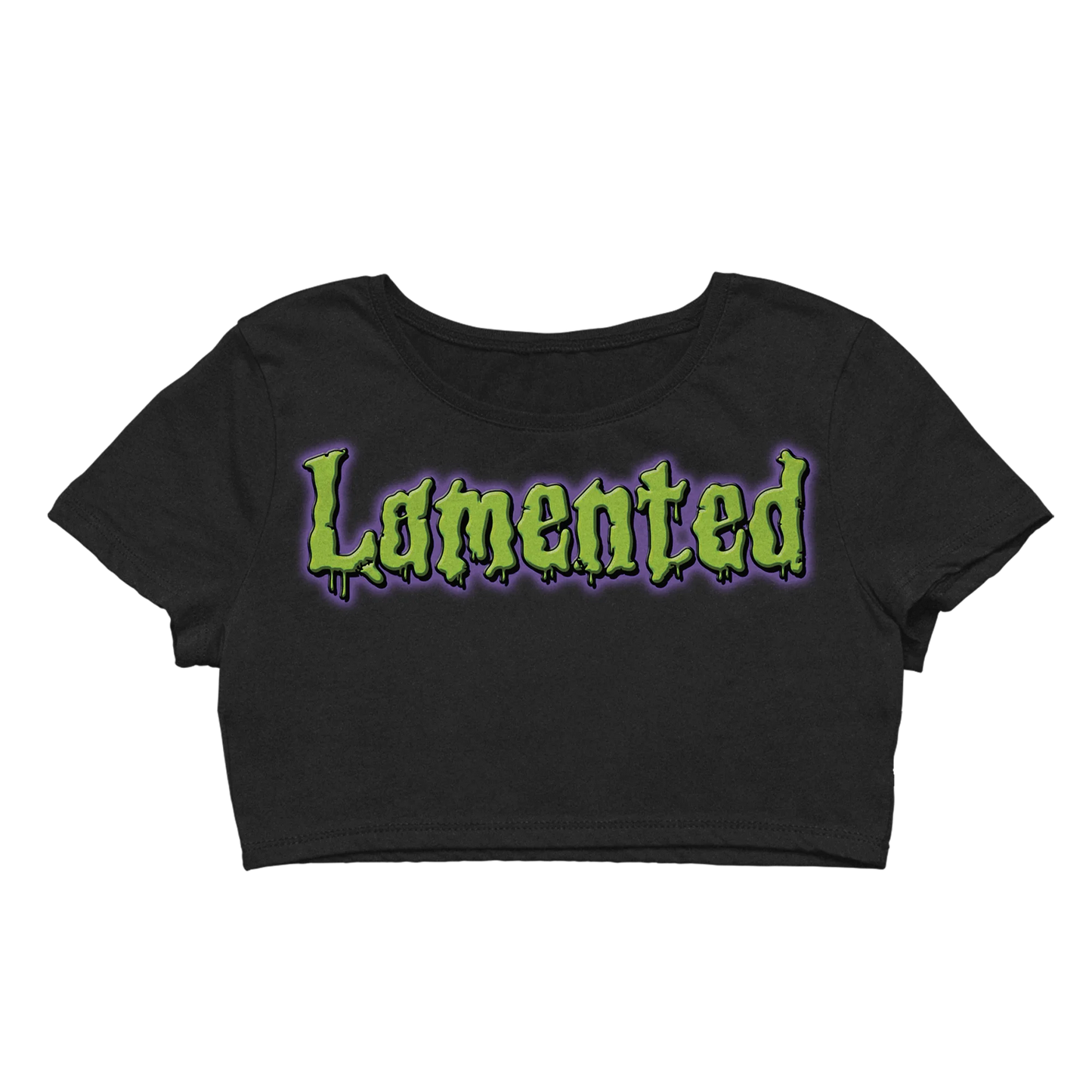 "BOOSEGUMPS" CROP TOP TEE