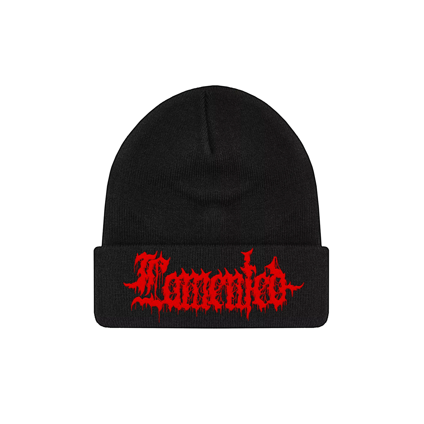 "BLACKENED" Logo Beanie