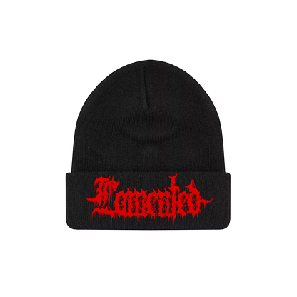 "BLACKENED" Logo Beanie
