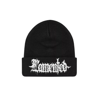 "BLACKENED" Logo Beanie